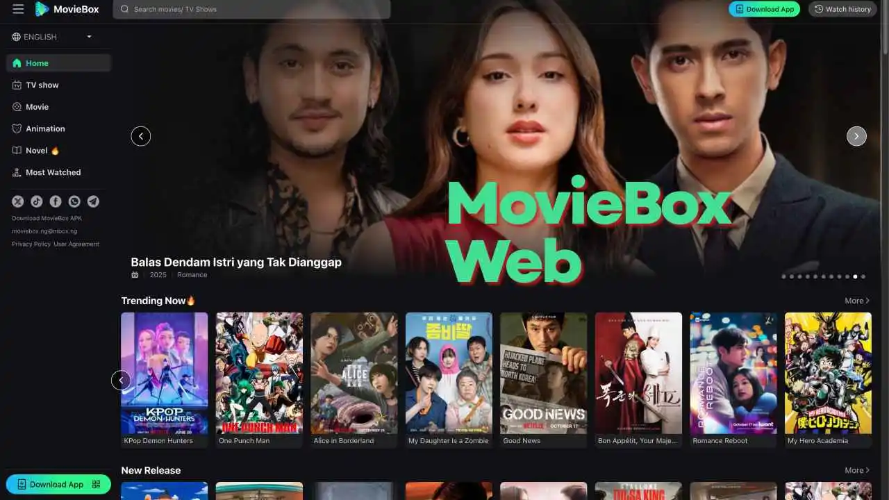 MovieBox For PC Download (Windows/macOS) For Free 2 MovieBox Web