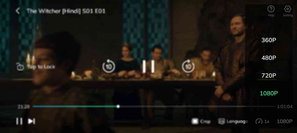 Best Tips & Tricks to Enhance Your Streaming on MovieBox? 2 Manually Change Video Quality