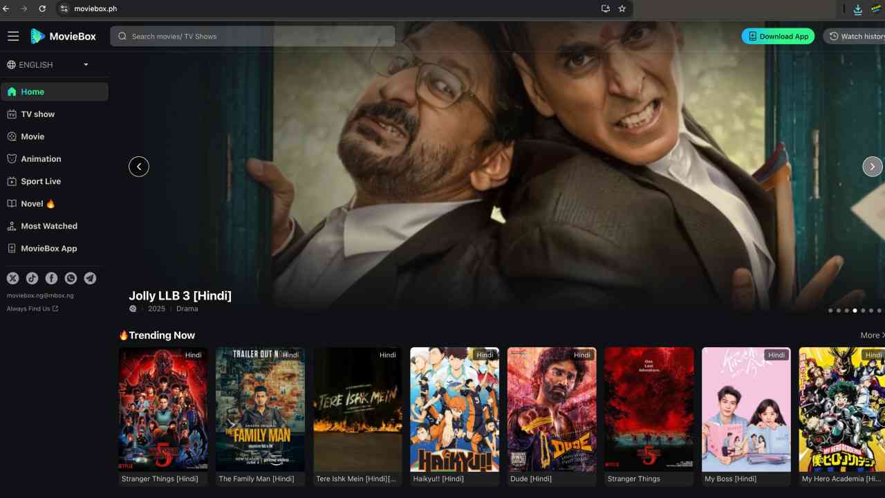 Best Tips & Tricks to Enhance Your Streaming on MovieBox? 3 Use MovieBox Web on incompatible devices